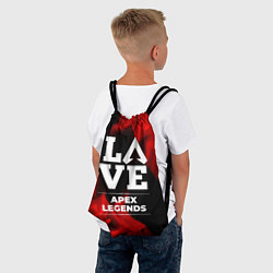 Рюкзак-мешок Apex Legends Love Классика, цвет: 3D-принт — фото 2