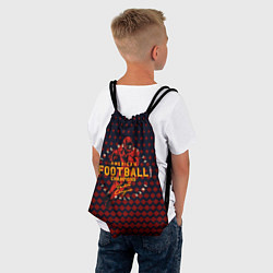 Рюкзак-мешок Американский футбол футболист, цвет: 3D-принт — фото 2