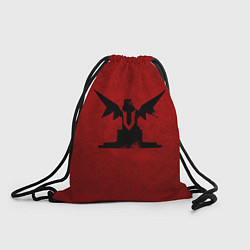 Рюкзак-мешок Трон с крыльями, цвет: 3D-принт