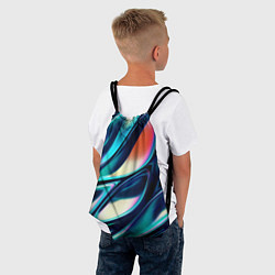 Рюкзак-мешок Abstract Wave, цвет: 3D-принт — фото 2