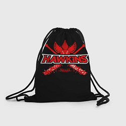 Рюкзак-мешок Hawkins Indiana, цвет: 3D-принт