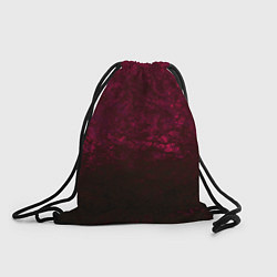 Рюкзак-мешок Темно-красный абстрактный узор текстура камня, цвет: 3D-принт