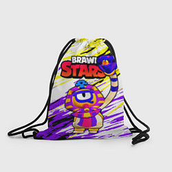 Рюкзак-мешок Отис Фараотис Brawl Stars, цвет: 3D-принт