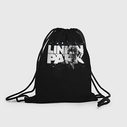 Рюкзак-мешок Linkin Park логотип с фото, цвет: 3D-принт