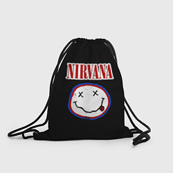 Рюкзак-мешок Nirvana гранж, цвет: 3D-принт
