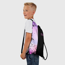 Рюкзак-мешок BLACKPINK HALF COLORS, цвет: 3D-принт — фото 2