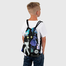 Рюкзак-мешок Underground pattern Fashion 2077, цвет: 3D-принт — фото 2