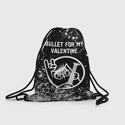 Рюкзак-мешок Bullet For My Valentine - КОТ - Арт, цвет: 3D-принт