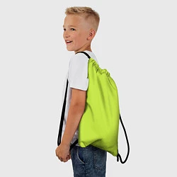 Рюкзак-мешок Зеленый неон из фильма Барби, цвет: 3D-принт — фото 2