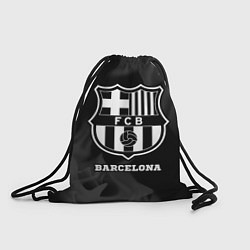 Рюкзак-мешок Barcelona Sport на темном фоне, цвет: 3D-принт