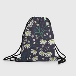 Рюкзак-мешок Ромашка Полевая Цветочная, цвет: 3D-принт