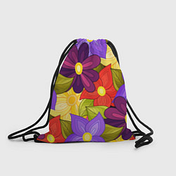 Мешок для обуви MULTICOLORED PANSIES