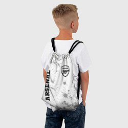 Рюкзак-мешок Arsenal Sport на светлом фоне, цвет: 3D-принт — фото 2