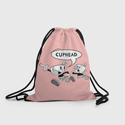 Рюкзак-мешок Персонажи Сuphead, цвет: 3D-принт