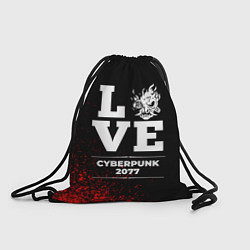 Мешок для обуви Cyberpunk 2077 Love Классика