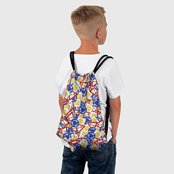 Рюкзак-мешок Многозначительный принт, цвет: 3D-принт — фото 2