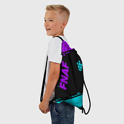 Рюкзак-мешок Фредди - neon, цвет: 3D-принт — фото 2