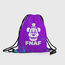 Рюкзак-мешок Пять ночей с фредди - неон, цвет: 3D-принт