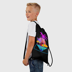 Рюкзак-мешок Ретро пейзаж, цвет: 3D-принт — фото 2