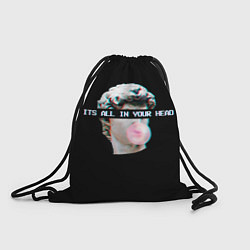 Рюкзак-мешок Все в твоей голове, цвет: 3D-принт