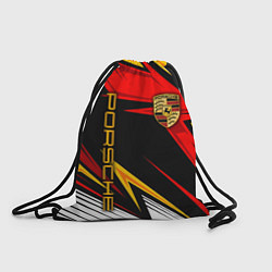 Рюкзак-мешок ПОРШЕ - RED SPORT, цвет: 3D-принт