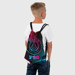 Рюкзак-мешок PSG - neon gradient, цвет: 3D-принт — фото 2