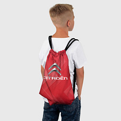 Рюкзак-мешок Citroёn abstraction, цвет: 3D-принт — фото 2