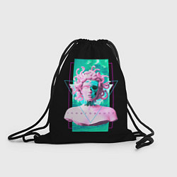 Рюкзак-мешок Бюст Горгоны, цвет: 3D-принт