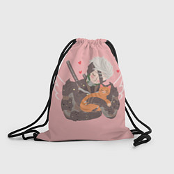 Рюкзак-мешок Райден и Бродяга, цвет: 3D-принт
