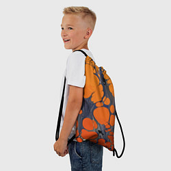 Рюкзак-мешок Лавовая паутина, цвет: 3D-принт — фото 2