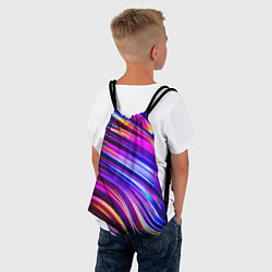 Рюкзак-мешок Яркая цветная композиция, цвет: 3D-принт — фото 2