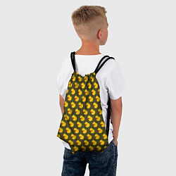Рюкзак-мешок Ути Коричнево-зелёный, цвет: 3D-принт — фото 2