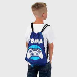 Рюкзак-мешок Рома геймер, цвет: 3D-принт — фото 2