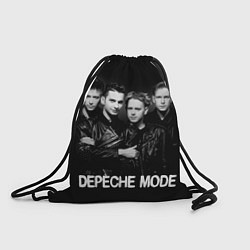 Рюкзак-мешок Depeche Mode - black & white portrait, цвет: 3D-принт