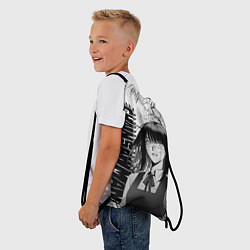 Рюкзак-мешок Человек-бензопила : Митака Демон, цвет: 3D-принт — фото 2