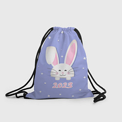 Рюкзак-мешок Кролик - символ 2023 года, цвет: 3D-принт