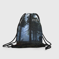 Рюкзак-мешок STALKER Лес и РЛС Дуга, цвет: 3D-принт