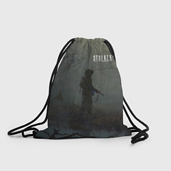 Рюкзак-мешок STALKER Одиночка На Болоте, цвет: 3D-принт