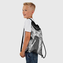 Рюкзак-мешок Макима гравюра - Человек-бензопила, цвет: 3D-принт — фото 2