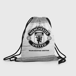 Рюкзак-мешок Manchester United sport на светлом фоне, цвет: 3D-принт