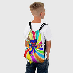 Рюкзак-мешок Хагги Вагги Huggy Wuggy, цвет: 3D-принт — фото 2