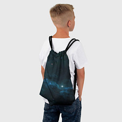 Рюкзак-мешок Космическая туча, цвет: 3D-принт — фото 2