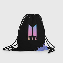 Мешок для обуви BTS Blue And Pink