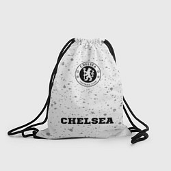 Рюкзак-мешок Chelsea sport на светлом фоне: символ, надпись, цвет: 3D-принт