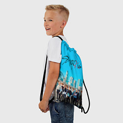 Рюкзак-мешок Stray Kids Double Knot, цвет: 3D-принт — фото 2