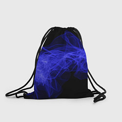 Мешок для обуви Синяя звуковая волна