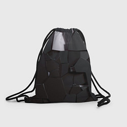 Рюкзак-мешок Треснутый асфальт, цвет: 3D-принт