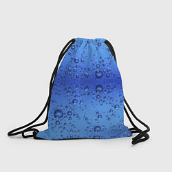 Рюкзак-мешок Капли воды - текстура, цвет: 3D-принт
