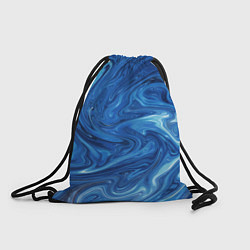 Рюкзак-мешок Волновые разводы на поверхности воды, цвет: 3D-принт