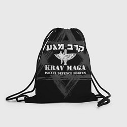 Рюкзак-мешок Krav-maga emblem, цвет: 3D-принт